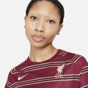 Camiseta Prematch mujer Liverpool FC 2021/22