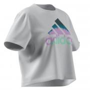 Camiseta corta de mujer adidas Farm Rio Tie-Dye-Inspired Graphic