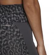 Mujer ciclista adidas Designed To Move Aeoready Leopard Imprimé