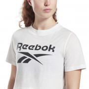 Camiseta mujer Reebok Identity Cropped