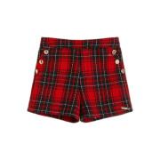 Pantalones cortos para niñas Guess Tartan