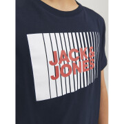Camiseta cuello redondo infantil Jack & Jones Corp Logo Play