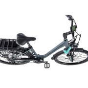 Bicicleta eléctrica city 26 motor rueda trasera Leader Fox Lotus 2020-2021 7V Bafang 36V 45NM 16AH
