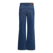 Jeans perneras anchas de talle alto para mujer Only Bianca Pim