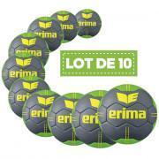 Paquete de 10 globos Erima Pure Grip N° 2 T2