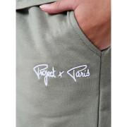 Pantalón corto básicos con logotipo bordado para mujer Project X Paris