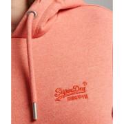 Sudadera con capucha de algodón orgánico para mujer Superdry Essential Logo